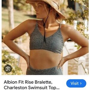 Albion bralette Charleston bikini top